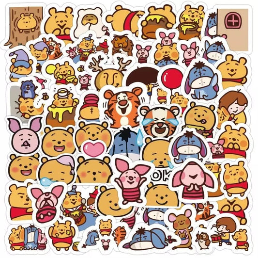Buy Pooh stickers at Pinky Promise