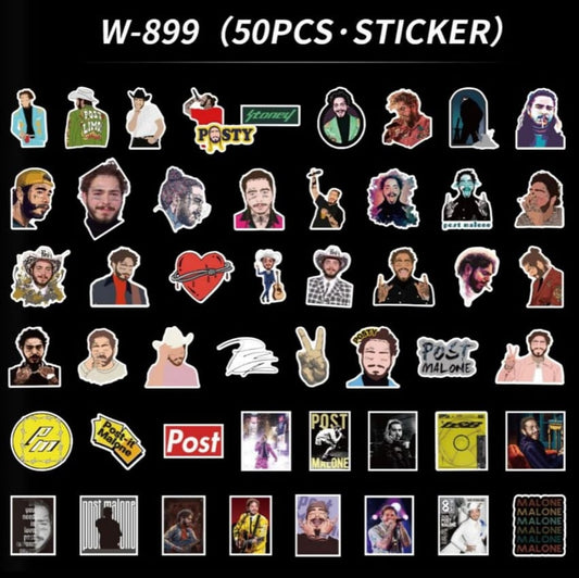 Buy post malone stickers at Pinky Promise