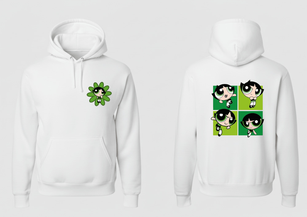 powerpuff gilds Hoodie - Kids Sizes | Pinky Promise