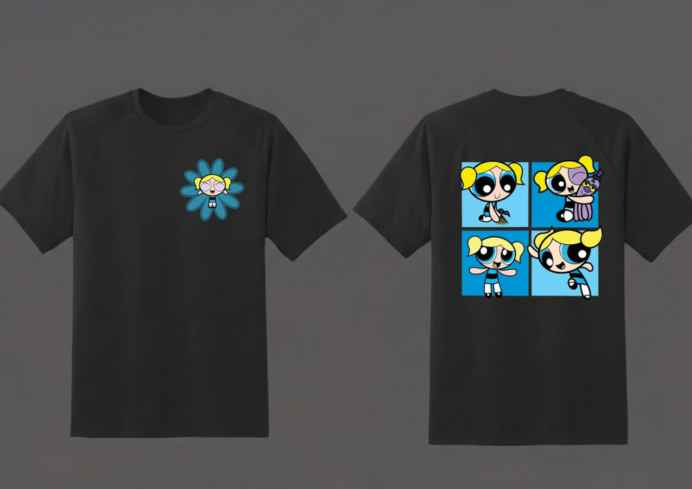 powerpuff  t-shirt | Pinky Promise