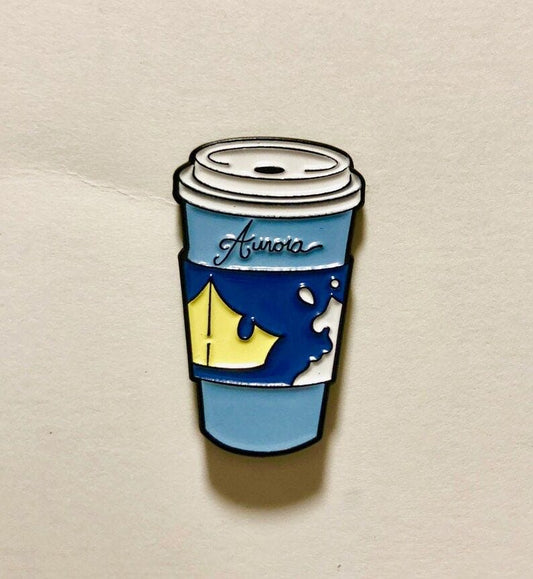 Buy Princess inspired coffee cup pin at Pinky Promise