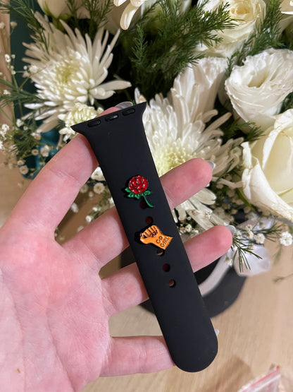 Rose watch band charm | Pinky Promise