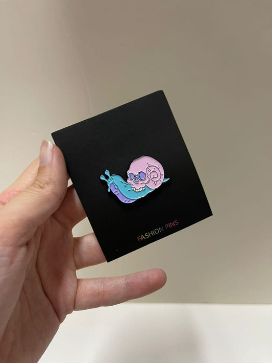 Buy Scull Snail Pin at Pinky Promise