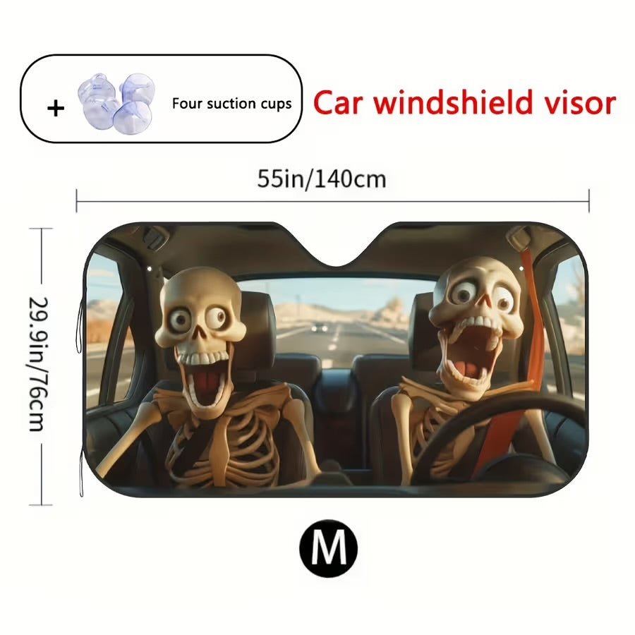Skeleton Sun Shade | Pinky Promise