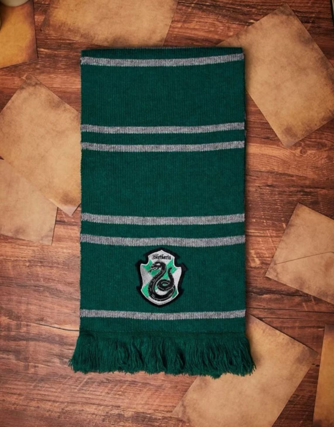 Buy Slytherin Harry potter scarf at Pinky Promise