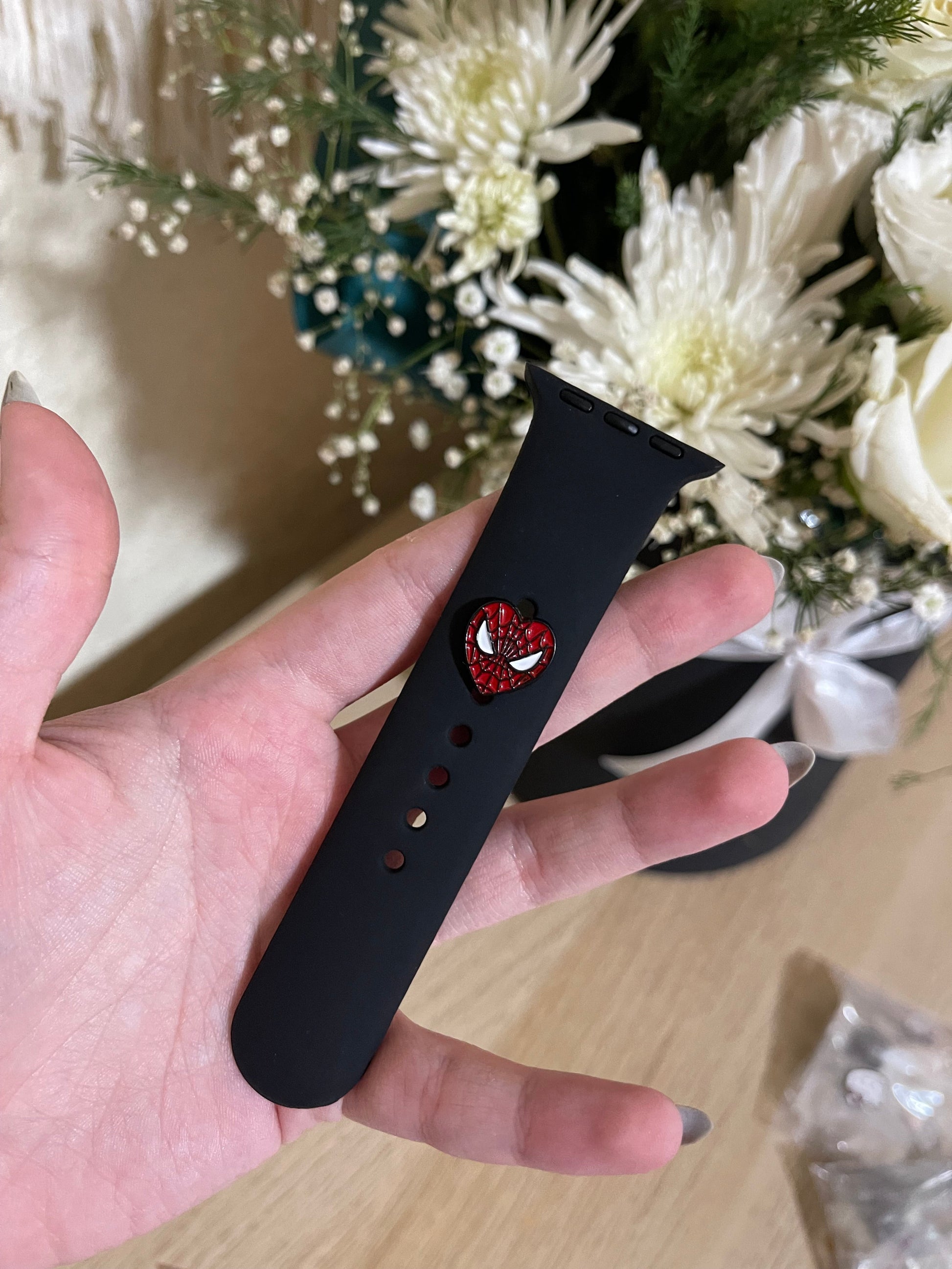 Spiderman watch band charm | Pinky Promise