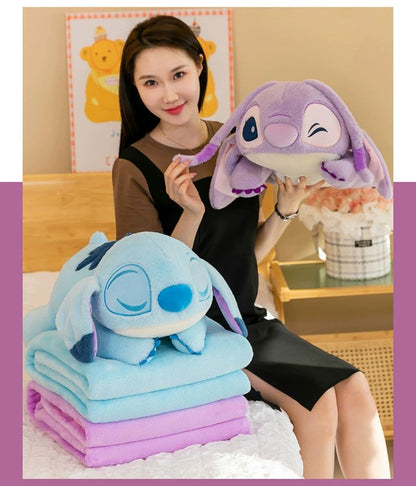 Stitch Plush pillow and blanket - Photo 7 | Pinky Promise