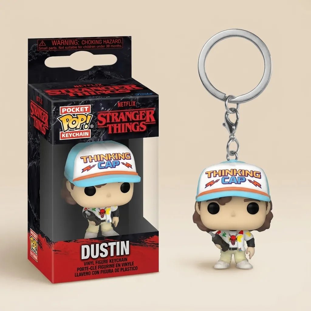 Stranger things - Dustin pop keychain - Pinky Promise