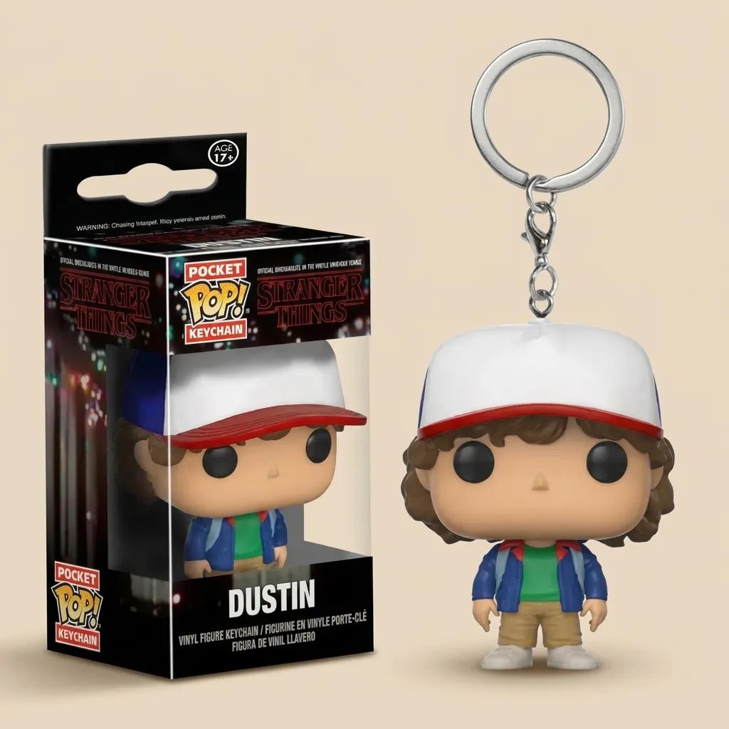 Stranger things - Dustin pop keychain - Pinky Promise