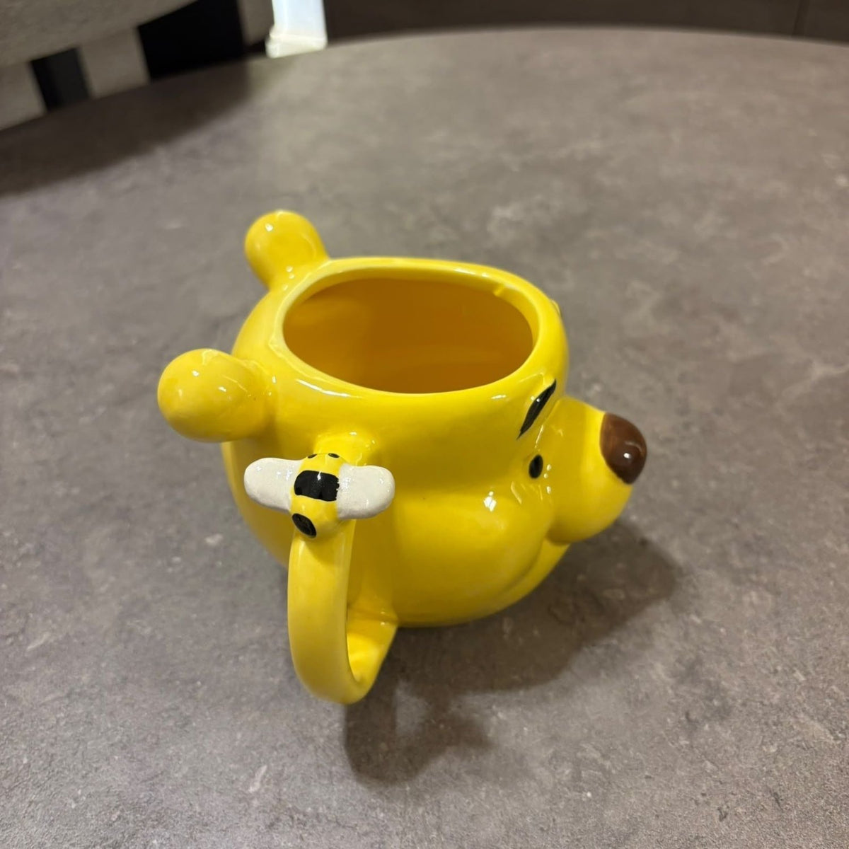 Winnie the Pooh 3D Face Mug with Bee Handle - Pinky Promise