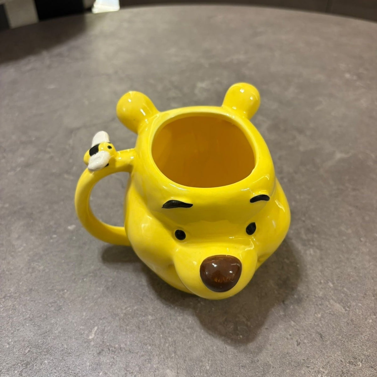 Winnie the Pooh 3D Face Mug with Bee Handle - Pinky Promise
